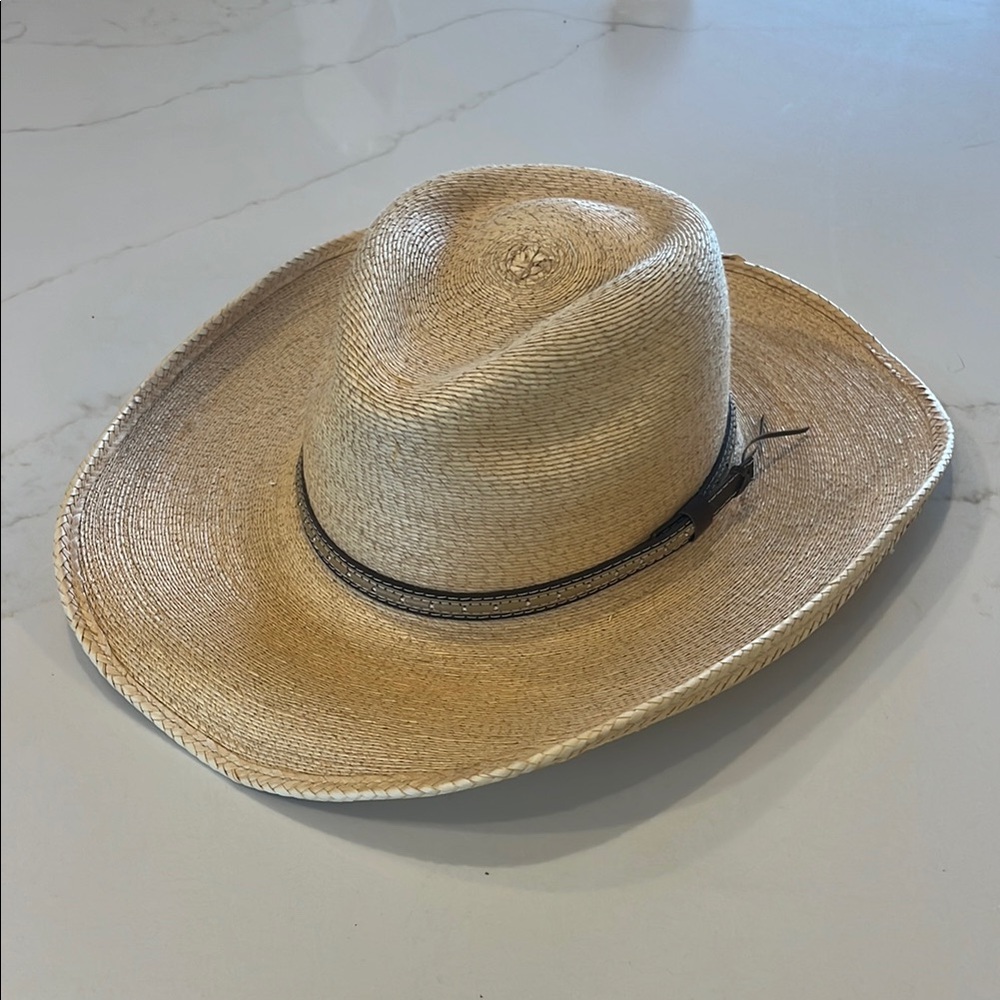 Women’s Stetson Tan Straw Cowboy Hat